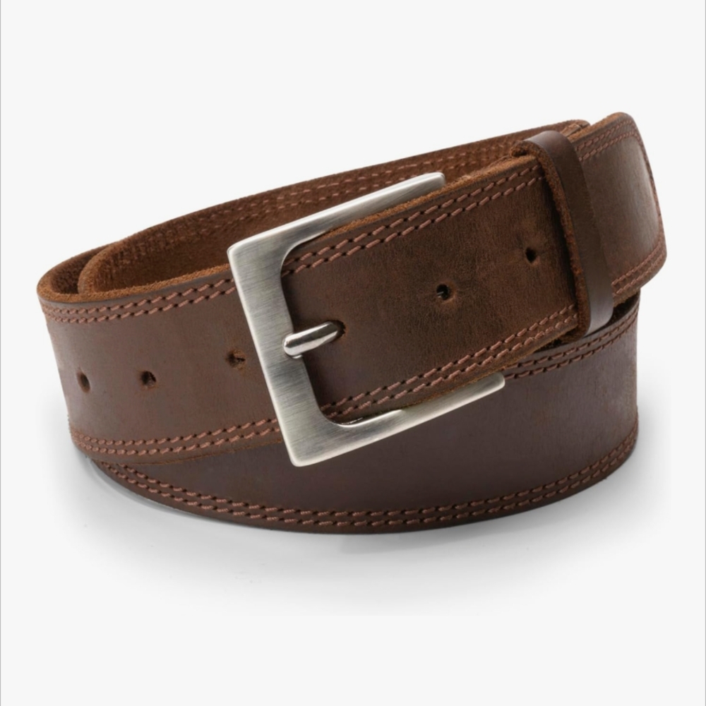 Classic Brown Leather Belt